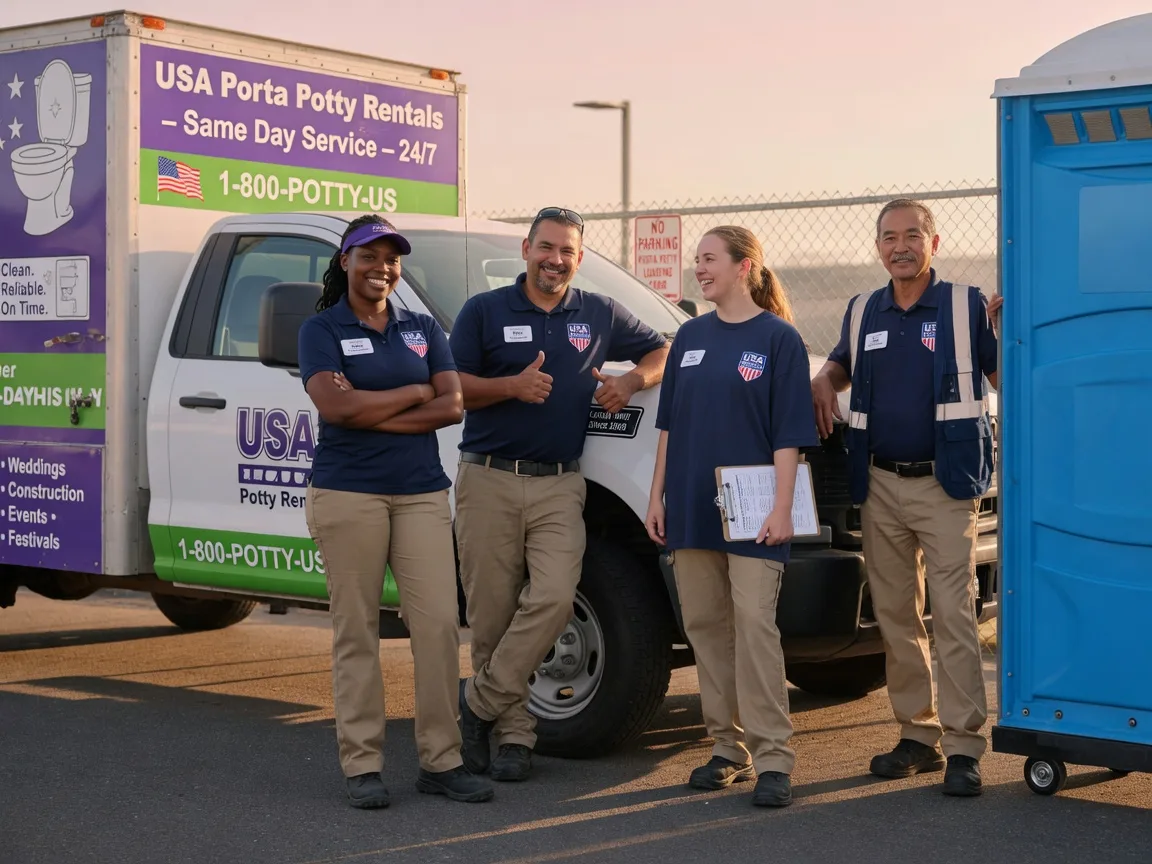 Porta Potty Rental company in Berryville, VA